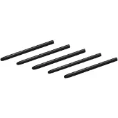 Wacom Standard Pen Nibs - Digitalt skriveelektrode - svart (en pakke 5) - for Intuos4 Large, Medium, Small, Wireless, X-Large