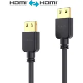 PureLink HDMI-kabel - PureInstall - Slim 0,30 m - Svart