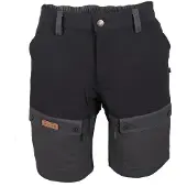 Woodline Shorts Boksund Svart/Grå L