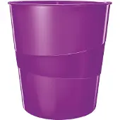Leitz Papirkurv WOW 15 liter Lilla