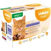 IAMS Advanced Nutrition Adult i saus 12/24 x 85 g - 24 x 85 g Land Collection