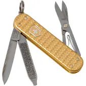 Victorinox Classic SD Precious Alox Brass Gold multiverktøy