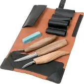 BeaverCraft Deluxe Spoon Carving Set With Walnut Handles