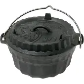 Petromax Ring Cake Pan GF1, kakeform, svart