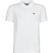 Levi's for man. 35883-0003 White Housemark polo (XS), Casual, Cotton, Short sleeve