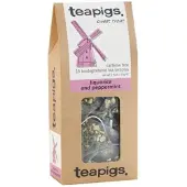 Teapigs urtete lakris og peppermynte 15 pyramideposer