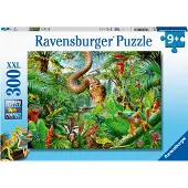 Ravensburger Reptile Resort, 300 stykker, Dyr, 9 år