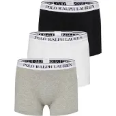 Ralph Lauren for man. 714830299052 Pack 3 Classic Boxers black, grey, white (M), Homewear, Cotton