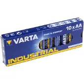 Varta Industrial Pro AA Batteri - 1.5V - 1x10