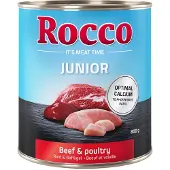 Rocco Junior 6 x 800 g - Okse med kalsium