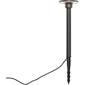 QAZQA Moderne piggspot sort inkl. LED IP54 - Skyf