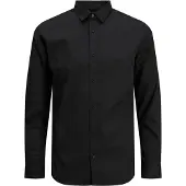 Jack & jones Joe Plain Plus Size Skjorte Med Lange Ermer
