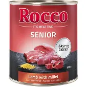 Rocco Økonomipakke Senior 12 x 800 g - Fjærkre & Havregryn