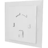 Air Roxy panel plexi til veggvifte Universal, matt hvit farge