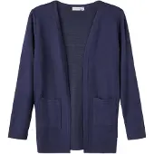 Name it Cardigan - Strikk - Noos - NkfVicti - Dark Sapphire - - 2 år (92) - Cardigan