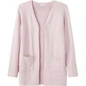 Name it Cardigan - Strikk - Noos - NkfVicti - Burnished Lilac - - 7-8 år (122-128) - Cardigan