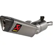 Akrapovic Slip-on Line Moto Guzzi V85 Tt S-mg8so2-hftt Homologert Slip On Lyddemper
