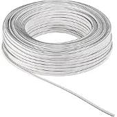 Goobay 67742, Kobberkledd aluminium (CCA), 25 m, Hvit