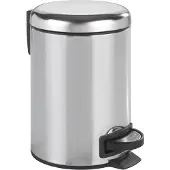 Wenko Rustfritt Stål 22444100 Søppelbøtte 3l