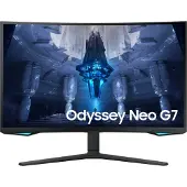 Samsung Odyssey Neo G7 S32BG750NP - G75NB Series - QLED-monitor - gaming - kurvet - 32 - 3840 x 2160 4K @ 165 Hz - VA - 350 cd/m² - 1000000:1 - 1 ms - 2xHDMI, DisplayPort - svart