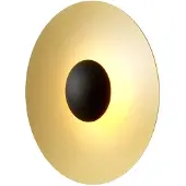 Marset Ginger 32C LED-vegglampe Ø32cm messing