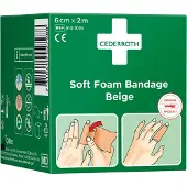 Cederroth Myk skumbandasje Beige 6cm x 2m