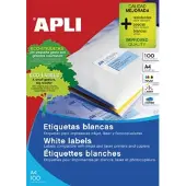 APLI 1285-boksers Flerbruksetikett 48.5x25.4 Mm