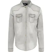 Brandit Riley Denim Skjorte Med Lange Ermer
