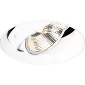 QAZQA Moderne nedfelt spotlight hvit GU10 AR111 rund uten ramme - Oneon