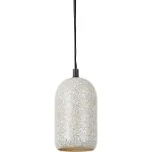 Orion Vegglampe Madis med glasskule, messing matt