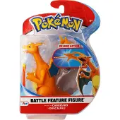 Pokémon Figur - Battle Feature Figure - Charizard Deluxe - - OneSize - Lekefigur