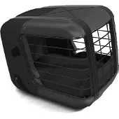 4Pets Caree Hundebur Svart 46,5×47,2×57 cm