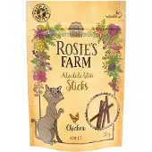 Rosie's Farm Snack "Sticks" Kylling - 5 x 50 g