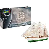 Revell 05432, Seilskutemodell, Monteringssett, 1:350, Gorch Fock, Alle kjønn, Plast
