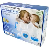 Esperanza GEMELOS - Breast pump - trådløs - med manual breast pump