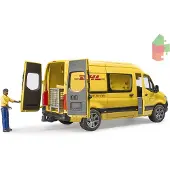 BRUDER Mercedes-Benz Sprinter DHL with driver toy