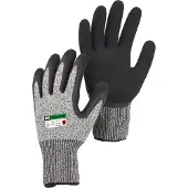 SmartaSaker Sandy Latex Cut Glove - Black - 10