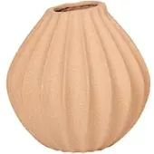 Fyrklövern Broste Copenhagen Wide vase 25 x 25 cm, Indian Tan