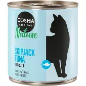 Cosma Økonomipakke Nature 12 x 280 g - Skipjack Tunfisk