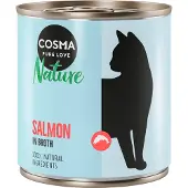 Cosma Økonomipakke Nature 12 x 280 g - Laks