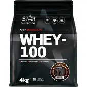 Star Nutrition Whey-100 Myseprotein 4 kg