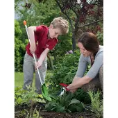 Fiskars 6411501381705, Spade, Aluminium, Plast, Aluminium, Grønn, Round point, 3 år, 9 år