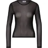 Noisy May Langermet Mesh Topp