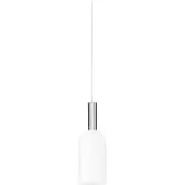 AYTM Luceo pendellampe, sylinder, hvit, Ø 12 cm