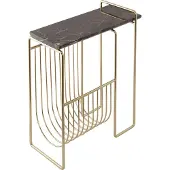AYTM magasinholder Sino, sidebord, gullfarget