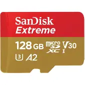 SanDisk Minnekort Extreme microSDXC - 128 GB
