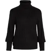 Vila Høyhalset Strikket Pullover