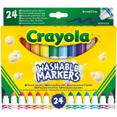 Crayola Vaskbare Tusjer 24 Enheter
