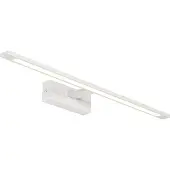 QAZQA Vegglampe hvit 62 cm inkl. LED IP44 - Jerre