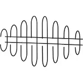 AYTM veggkrok Moveo, bredde 85 cm, svart, stål